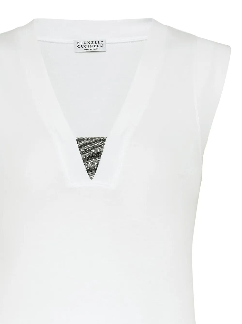 Brunello Cucinelli Top - Bianco | 78bcc8cdf8069b843841051d87200054fda7cc87