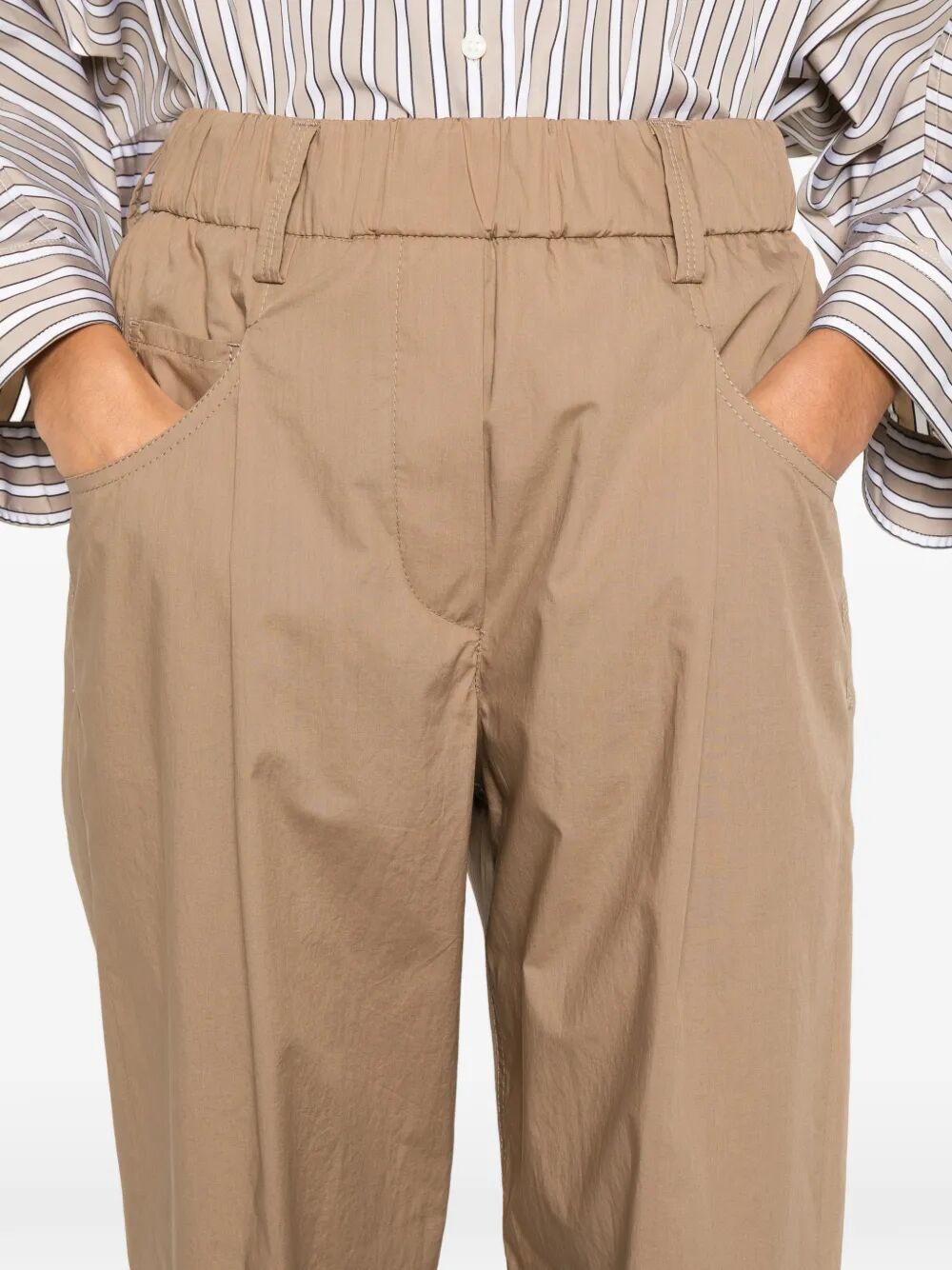 Brunello Cucinelli Tapered - Nude & Neutrals | ea975de2414a888ac86f430c0442f344c992b3c5