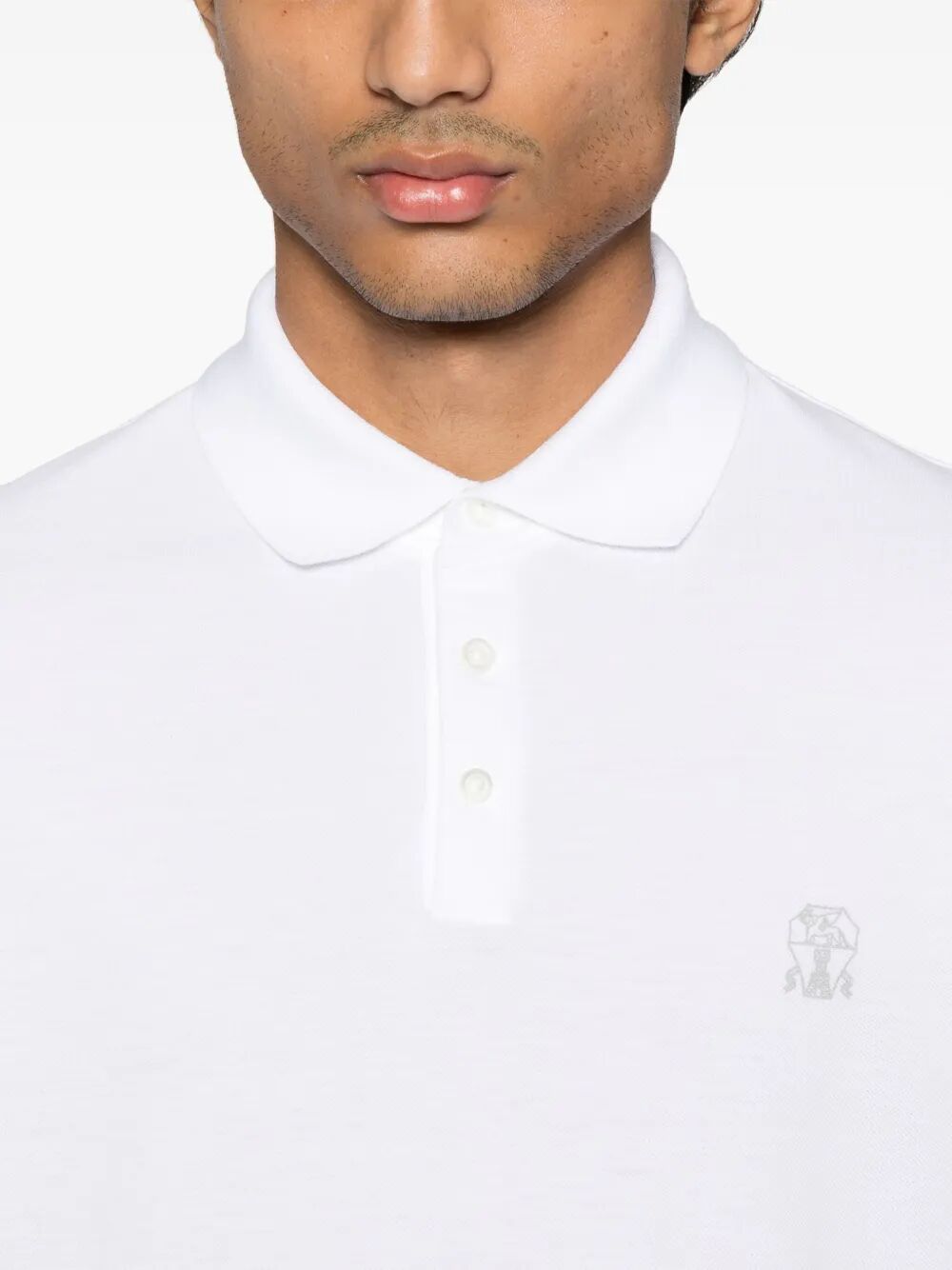 Brunello Cucinelli Polo - Bianco | 5c5a3b86ccd95ee1d9cd4a9709fd229a7beaf9ac