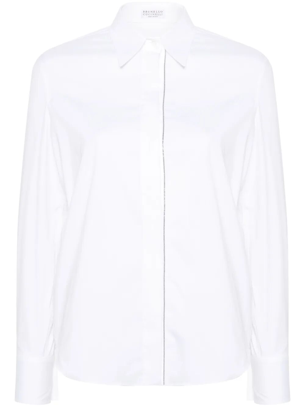 Brunello Cucinelli Plain - Bianco | d69d3defc08aa9d88e252105440a36cdfc5953d2