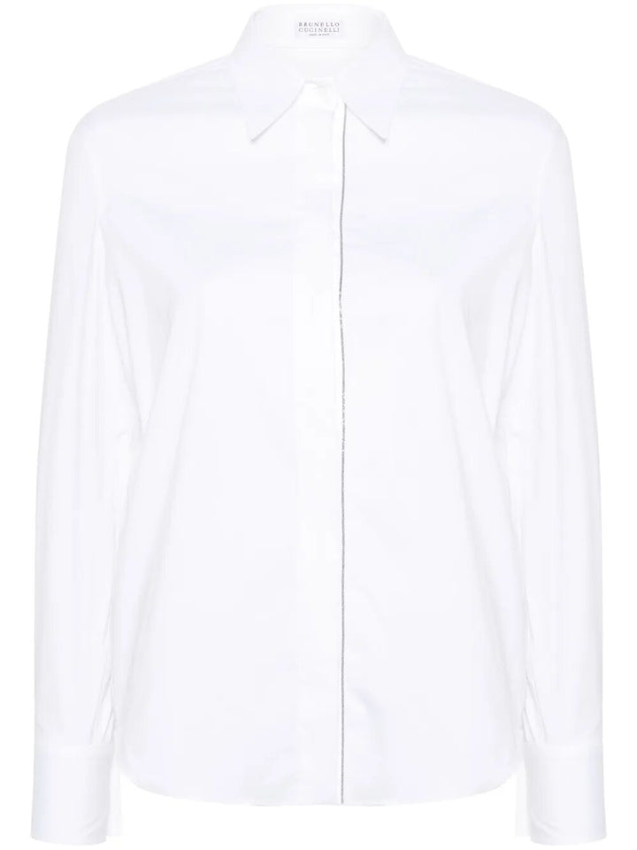 Brunello Cucinelli Plain - Bianco | d69d3defc08aa9d88e252105440a36cdfc5953d2