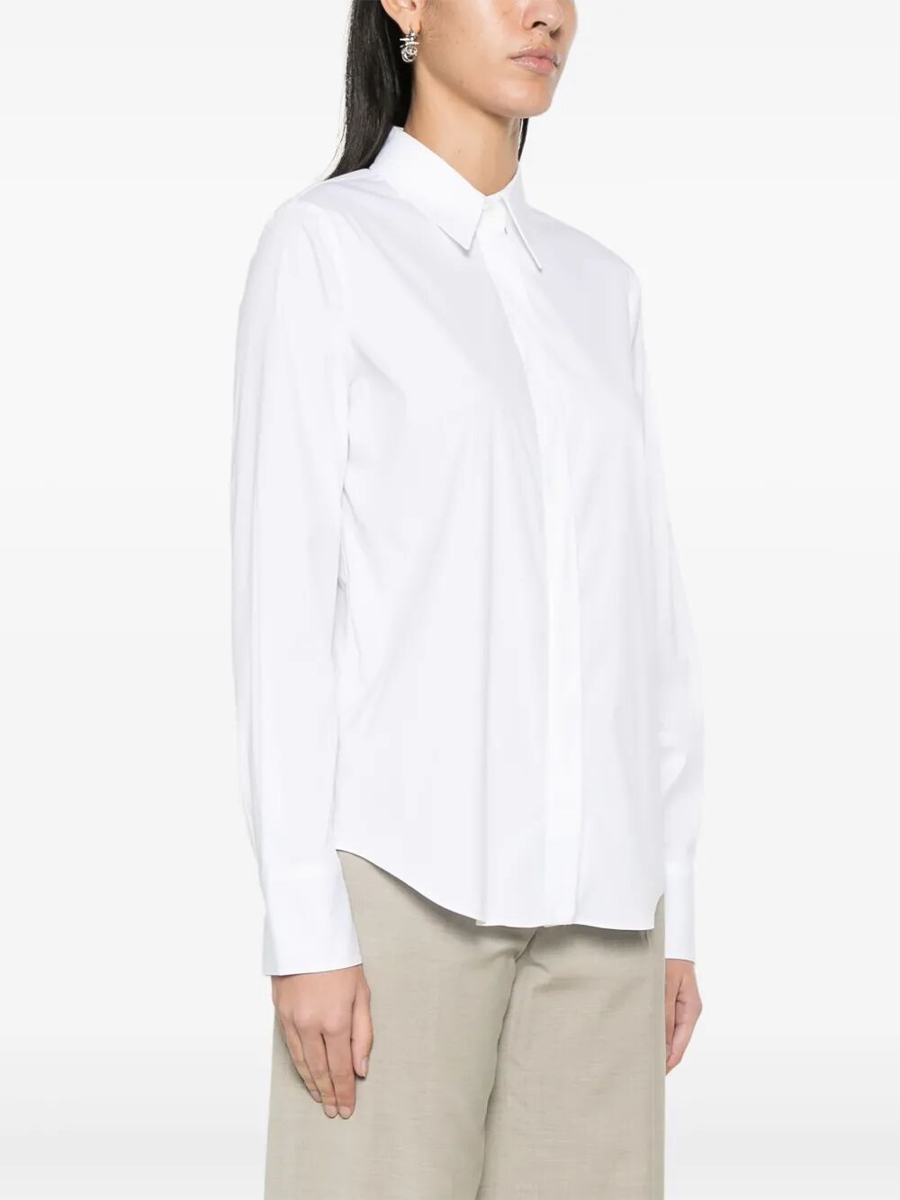 Brunello Cucinelli Plain - Bianco | d30e7c17b49b126606ecf8ddcfcd609664a2a9f0