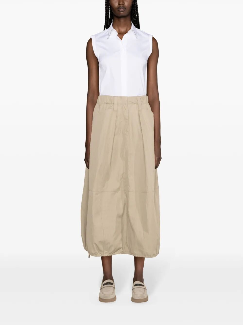 Brunello Cucinelli Plain - Bianco | 5488ad07b63c68dd59c39a684c8adaf871054f69