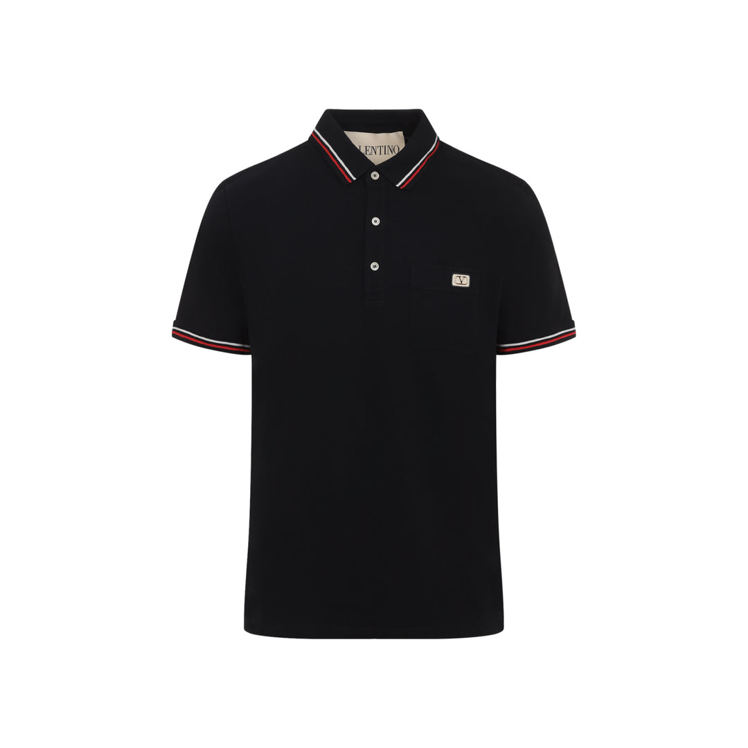 Valentino POLO - Nero | 4e6edb6ed23ea0c32f3c3370b2886413208b616b