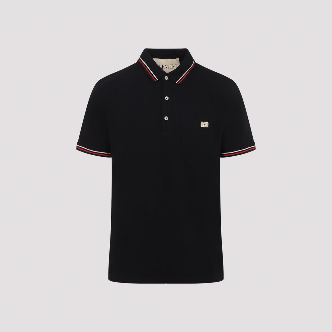 Valentino POLO - Nero | eef9fad5f9f04fb6860fa7ad6833405ed2dc1116