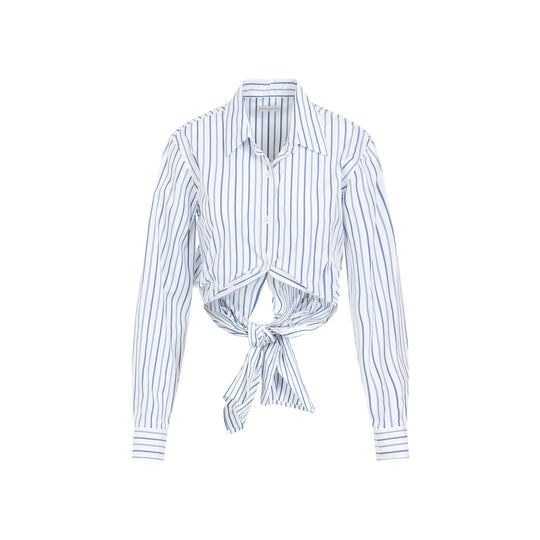 Light Blue Cotton Calbero Shirt