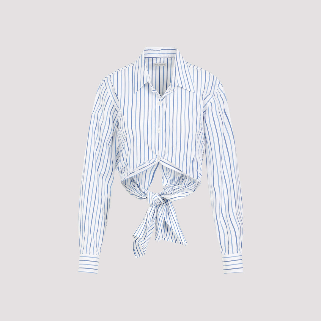 Dries Van Noten Shirts - Blu | 554c3003d76480d201f89a9646540389615378eb