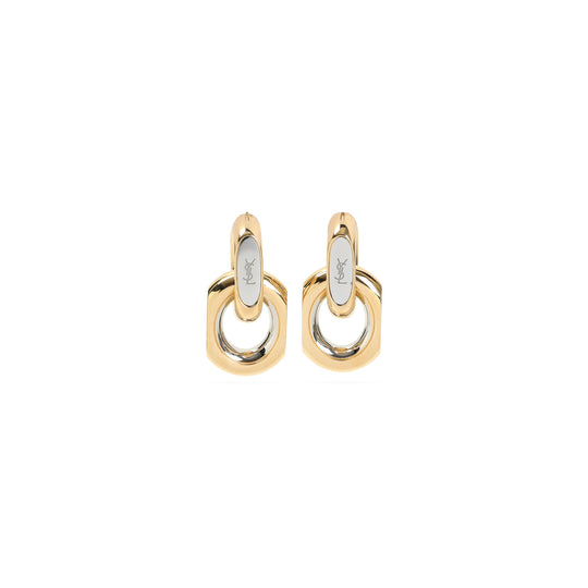 Gold Bo Maillons Brass Earrings