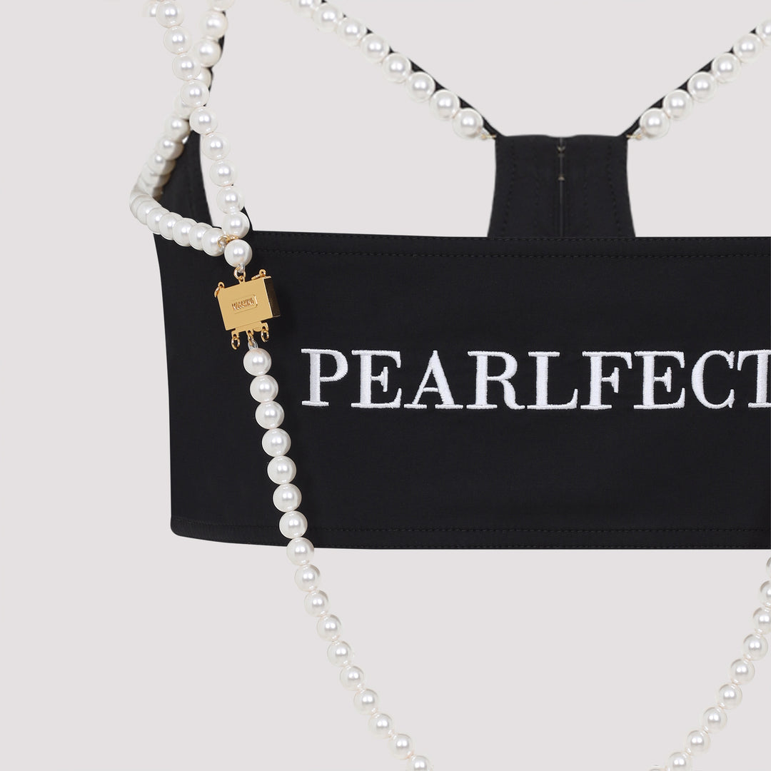 Moschino Top - Nero | f1f1c33f648071510f36dab746ebb2b992c60009