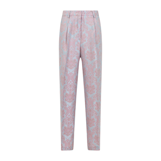 Light Blue Acetate Portias Pants