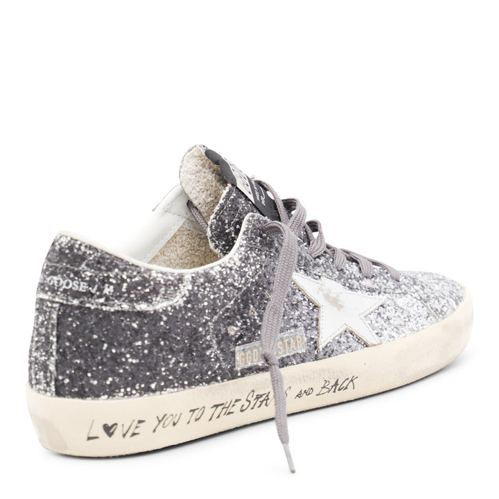 Golden Goose Sneakers - Silver/Black | bf4ff85cc8e2f21c50bf44f1c77f117d7130773b