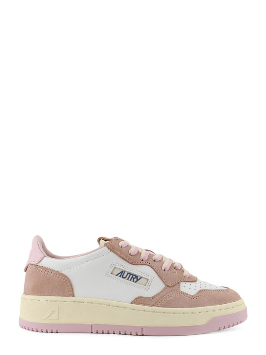 Medalist Low Leather And Suede Sneakers