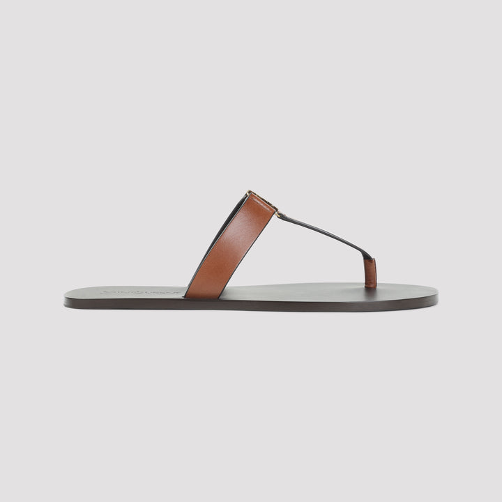Saint Laurent Sandali - Marrone | 741ed4113dfe8c3cb716b695581cd339b24f9261