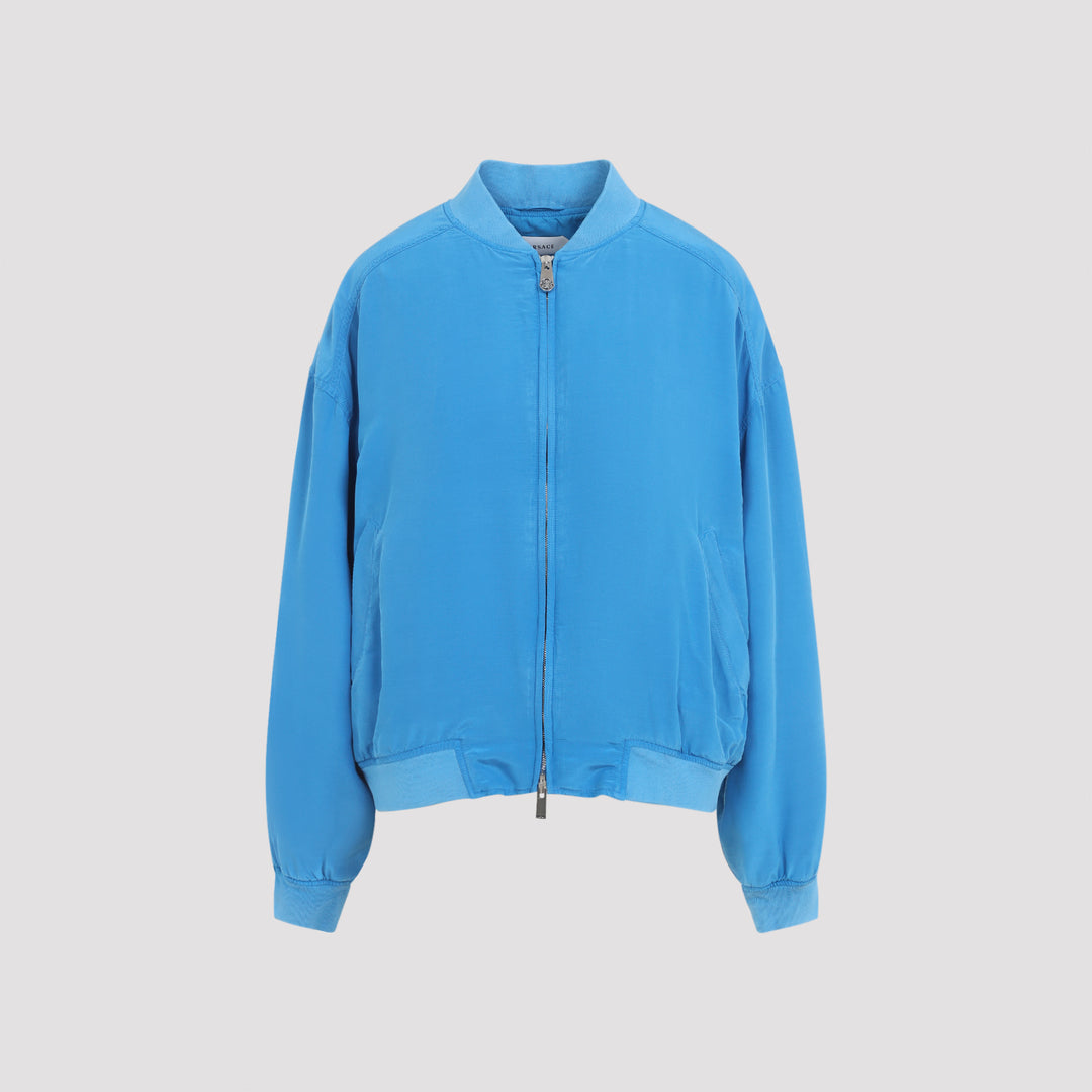 Versace Bomber jackets - Blu | bd693080c3e4d654741d5427a236dfb3247eb9c0