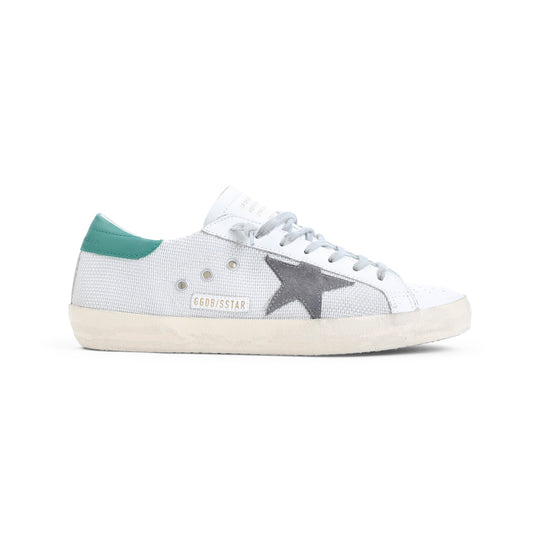 White Leather Superstar Sneakers