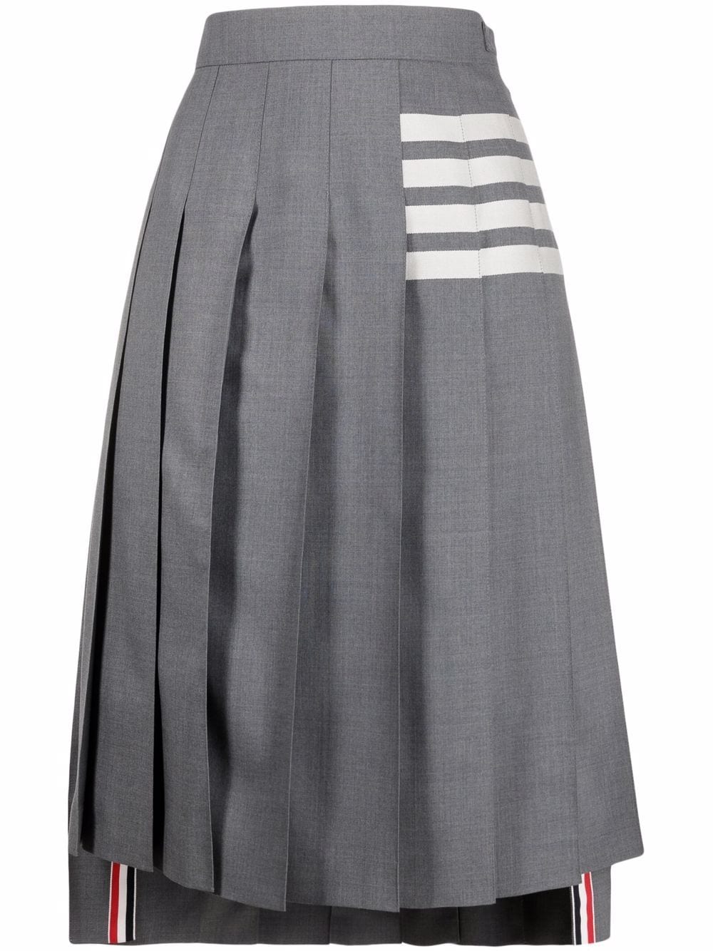 Thom Browne Midi skirts - Grey | b8347de26c71eab811cb344deaf99168520d2c7a