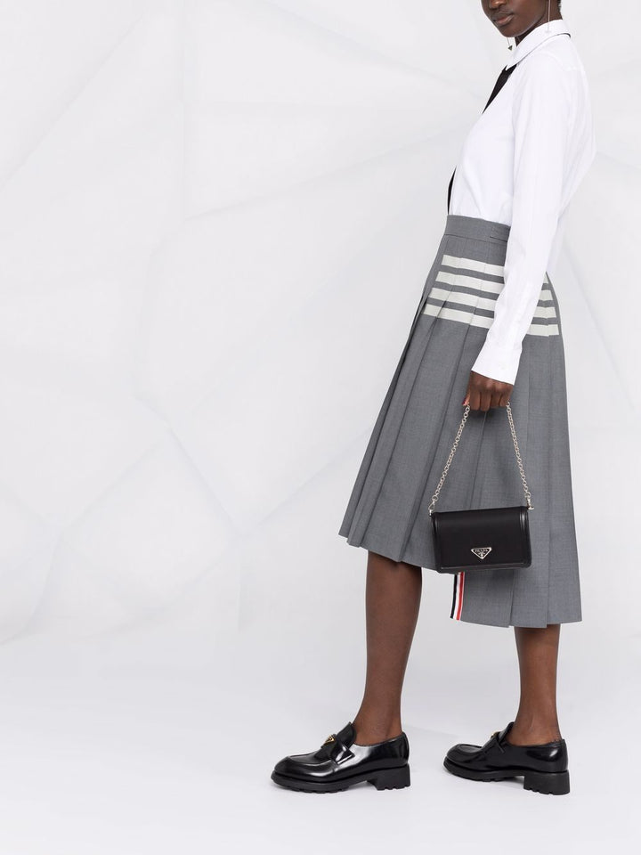 Thom Browne Midi skirts - Grey | e117cef5165bcae2b9a2e8ec119a2d017db89ebe