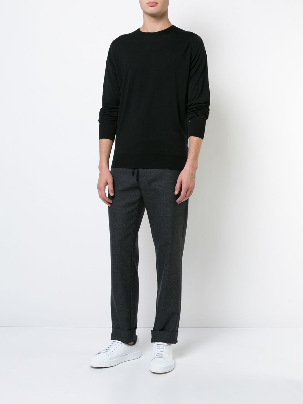 John Smedley Pullover - Nero | fb06fe965285f4167a3cc97fe470c26f394a6933