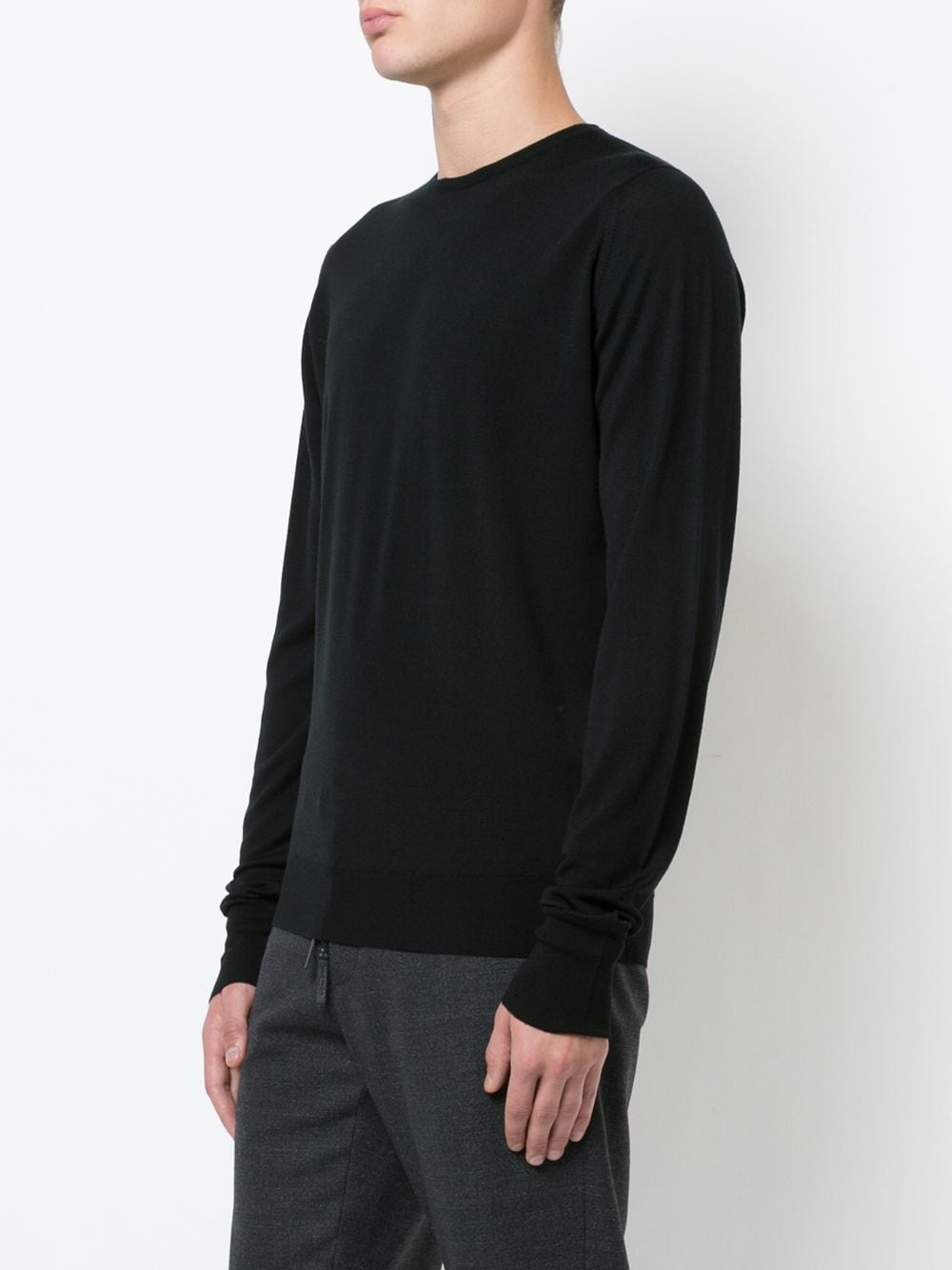 John Smedley Pullover - Nero | 9b6b0594220b16a30ab2405e722cfb2c80951906