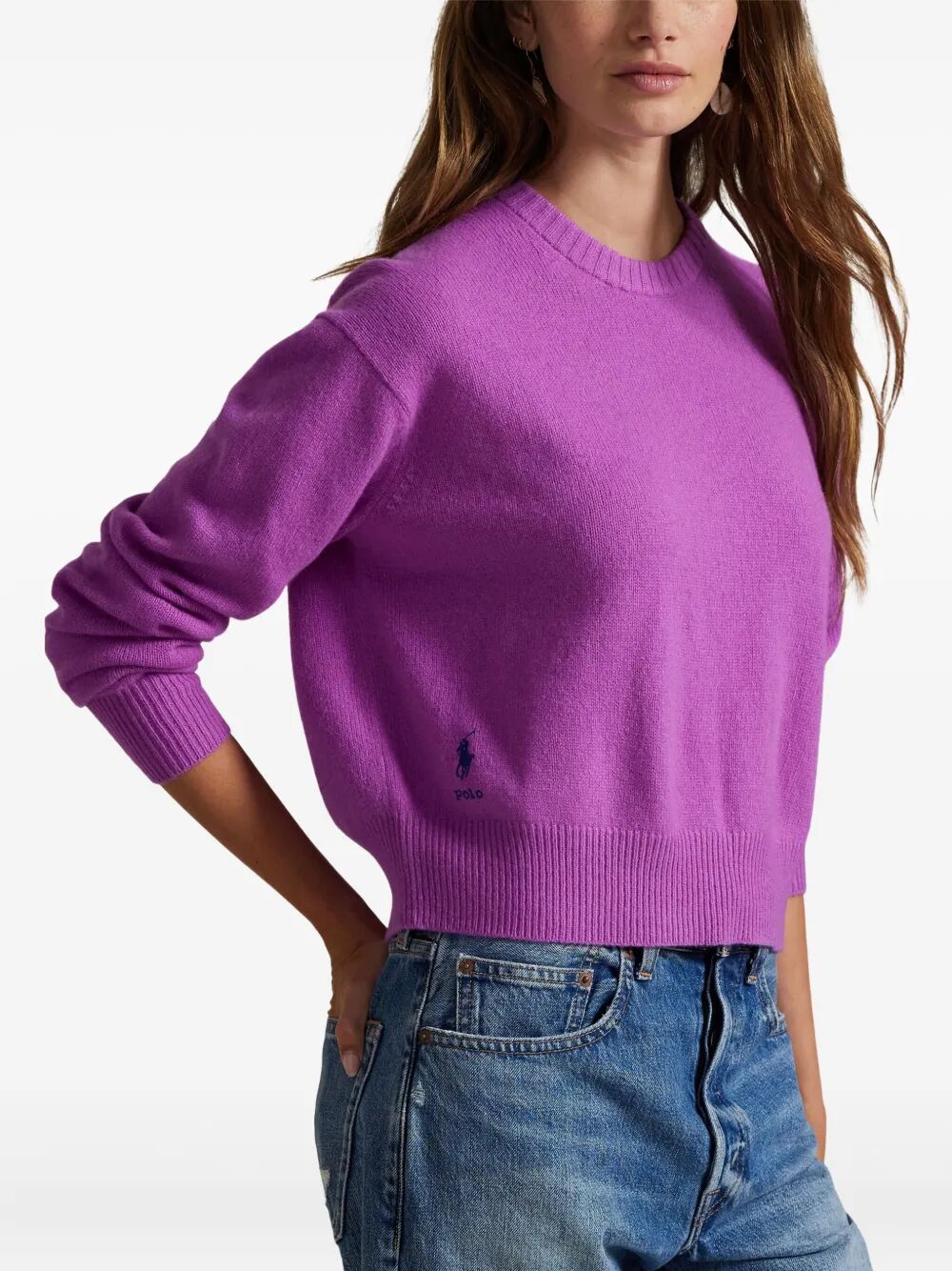 Polo Ralph Lauren Pullover - Pink & Purple | c091b1a7bb5f342a280315ac59c1f2d11152fa62