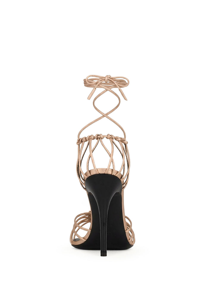 Saint Laurent Sandals - METAL SOFT ROSE | 018acaf2c189f997cbe68cf485b96f1405acf088