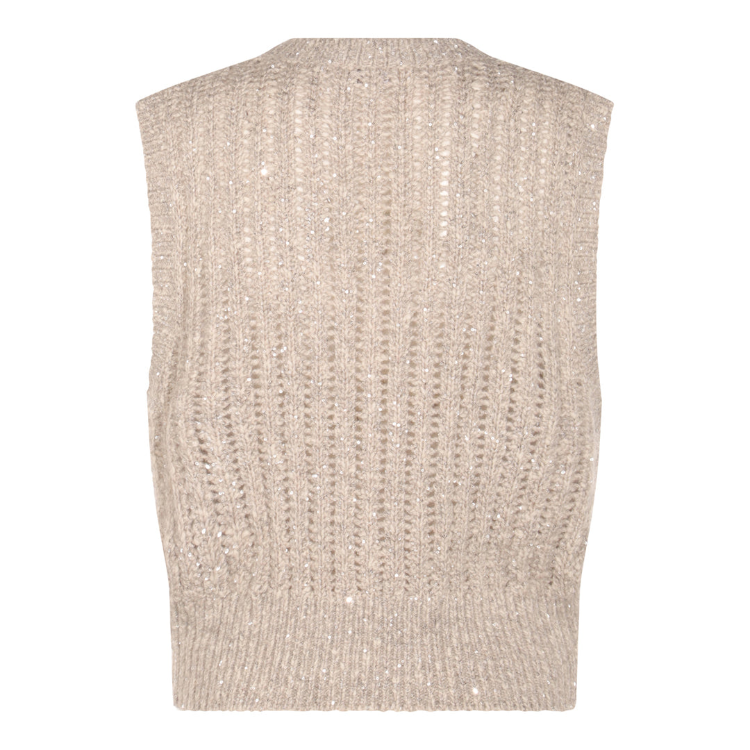 Brunello Cucinelli Sweaters - MADRE PERLA | 048f2ff963f6a9af103a04d99c0c8874687a83df