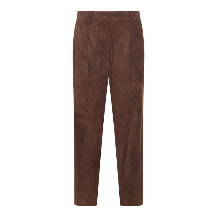 Brunello Cucinelli Trousers - Marrone | c09b2a9eccf9590c9173b4fc12f4f8639ded542d