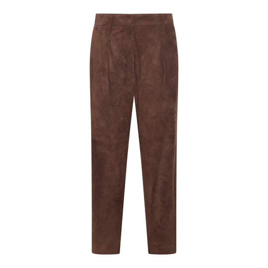Trousers Marrone
