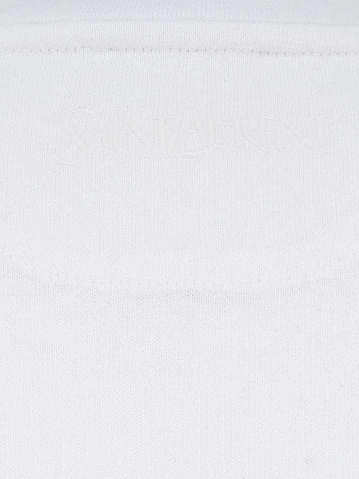 Saint Laurent T-shirts and Polos - BIANCOSPINO | 4e0a651cf1cfe7d815018ff7391f0bfc96479ca3