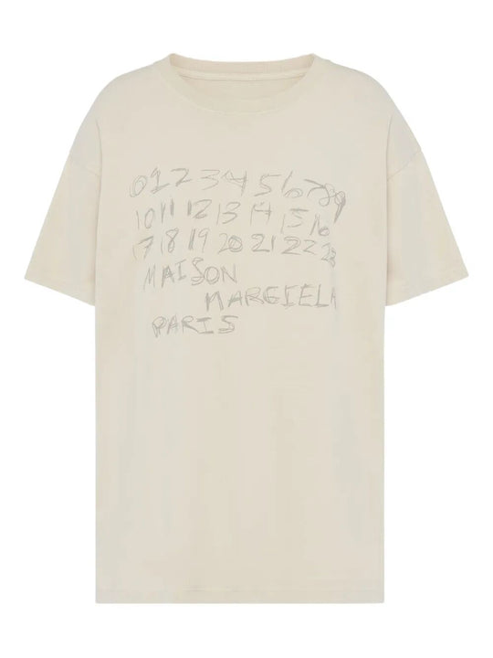 T-Shirt In Cotone Numeric