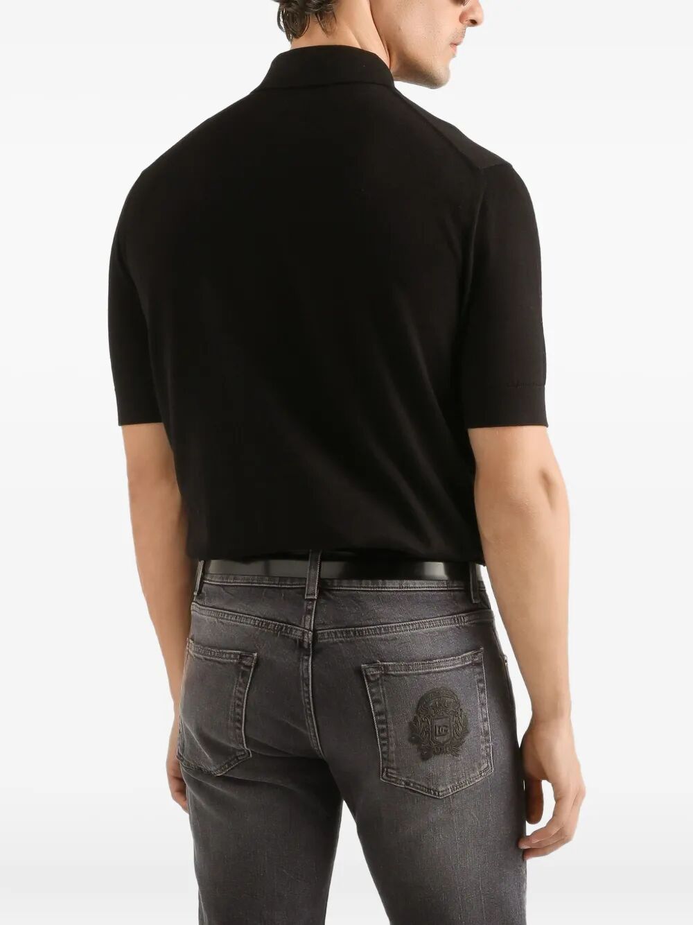 Dolce & Gabbana Polo - Nero | b368680c03c08d850878269a75ece70980b6fe93