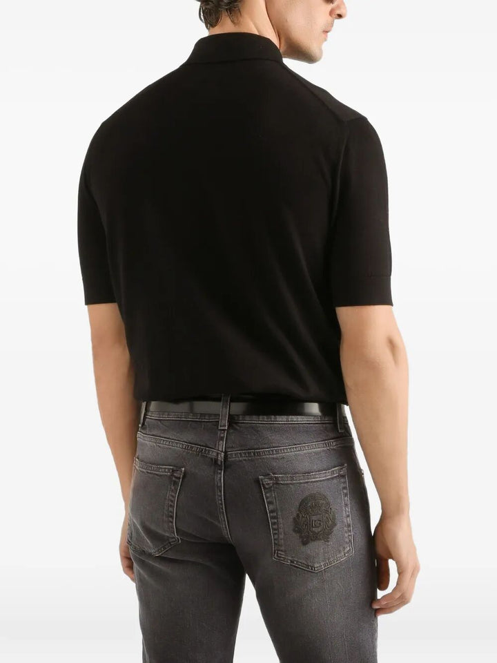 Dolce & Gabbana Polo - Nero | b368680c03c08d850878269a75ece70980b6fe93