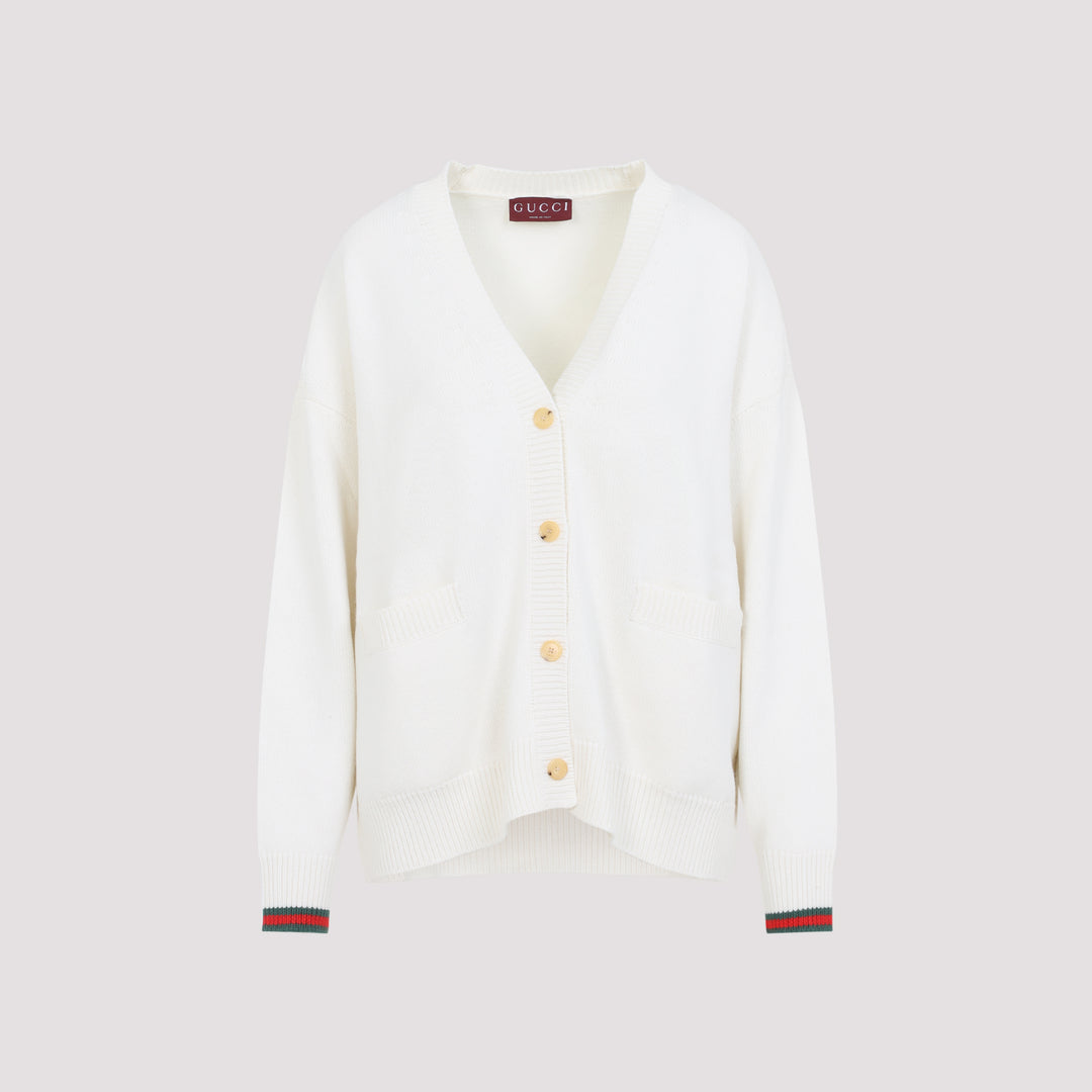 Gucci Cardigan - Bianco | cabcd82089038dbe77d693b531061d79240d41cc