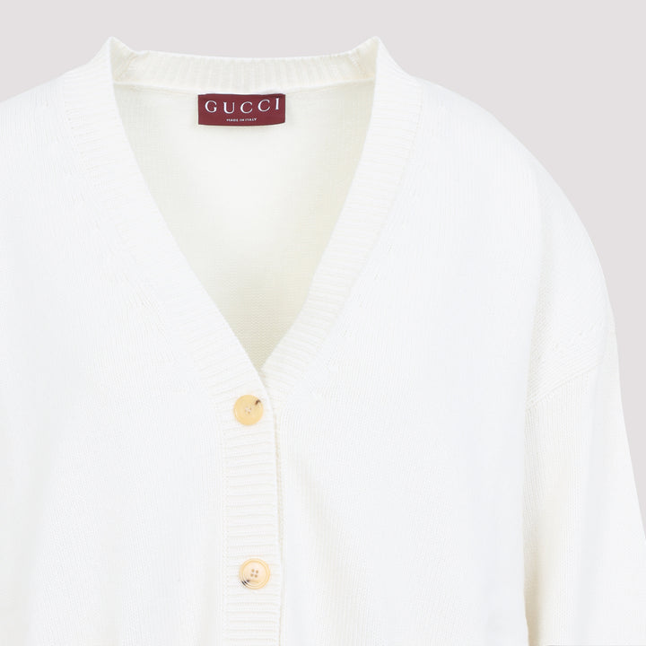 Gucci Cardigan - Bianco | 1e0a2d1330d5050a1c2c89199dd8b7335269b67e