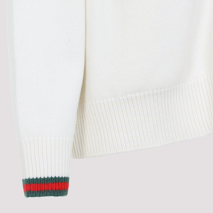 Gucci Cardigan - Bianco | d2aef02505c298ccfd25fc788dcc20b8b75830c1