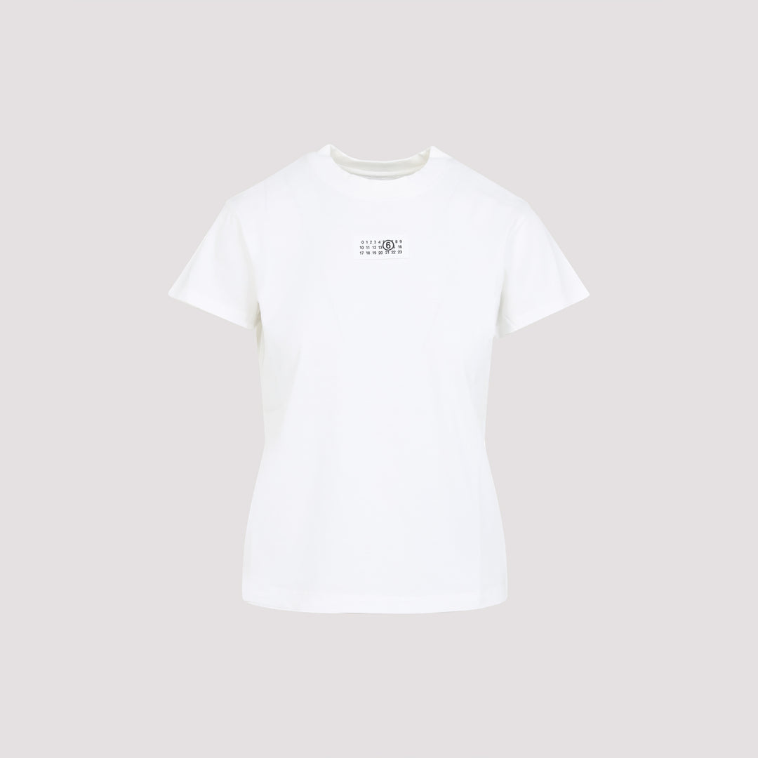 Mm6 Maison Margiela T-shirts - Bianco | fdd8f1a3c6abc4ba1fd2464d570f4f34f2dacb65