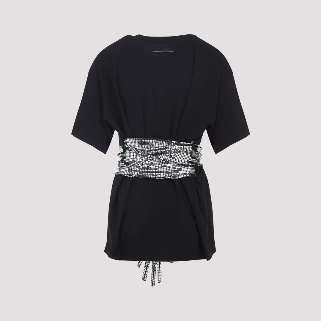 Mm6 Maison Margiela T-shirts - Nero | 796065d2ca3d3924f27e7bb3f4b502c931d0ac8a