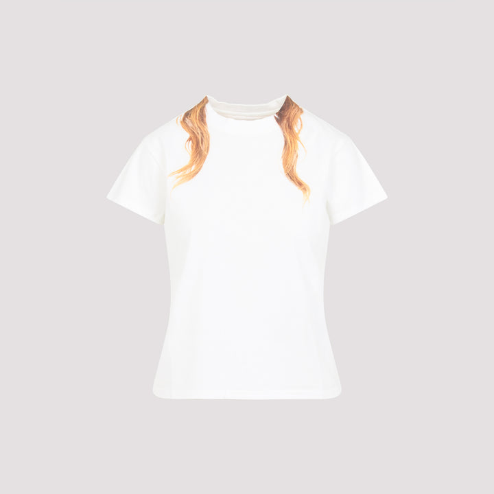 Mm6 Maison Margiela T-shirts - Bianco | 67fda4a6934bf0558d21743c503bc63db9c73cc9