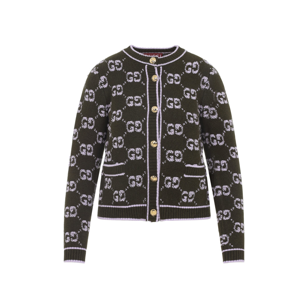 Gucci Cardigan - Verde | a52acc14fe6a0eaed74855abbd4f423cff2fb080