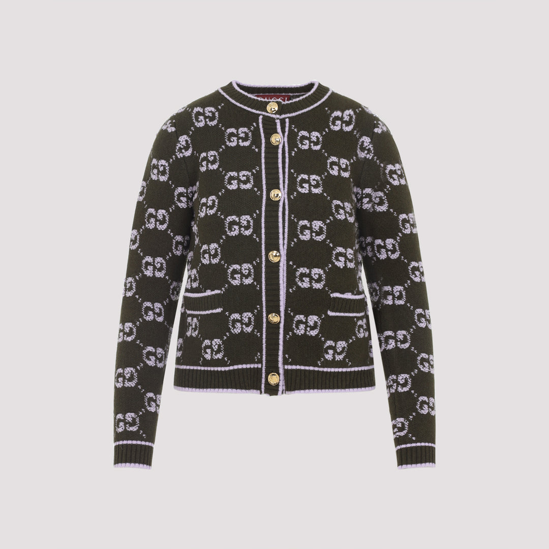 Gucci Cardigan - Verde | f55d784c4a06e6db162d263741c3543aa371aa8b