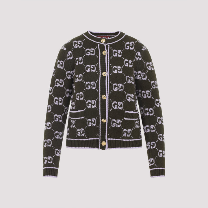 Gucci Cardigan - Verde | f55d784c4a06e6db162d263741c3543aa371aa8b