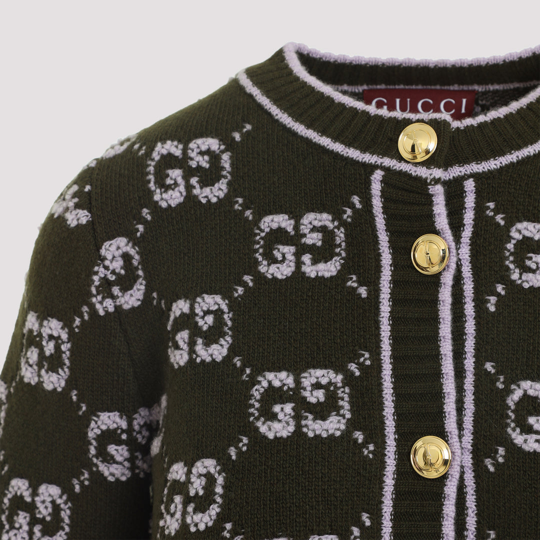 Gucci Cardigan - Verde | 2ca19c77266f84d1425ffef41b331978ad425167