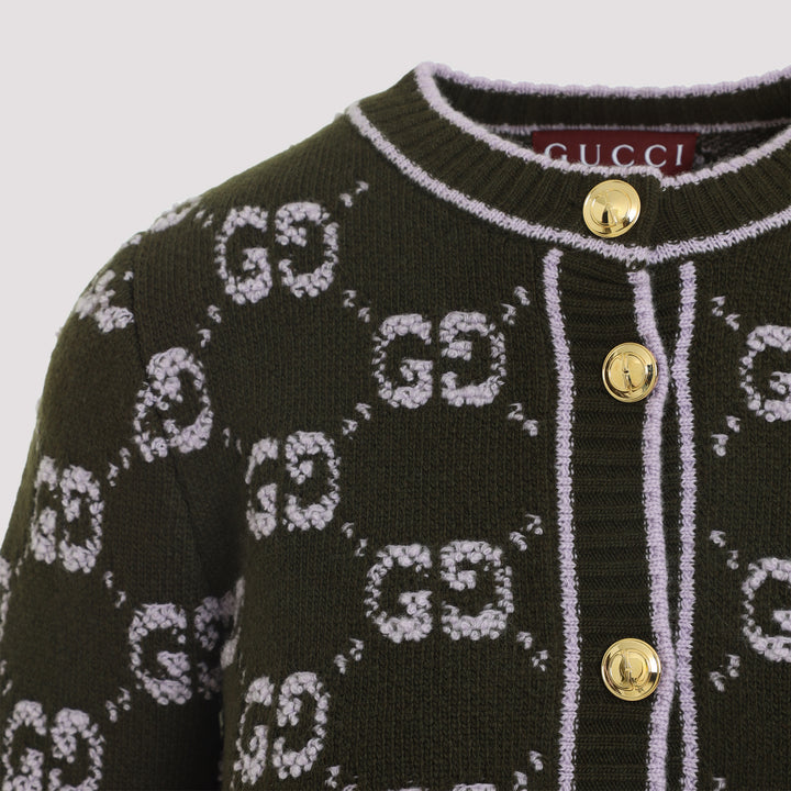 Gucci Cardigan - Verde | 2ca19c77266f84d1425ffef41b331978ad425167