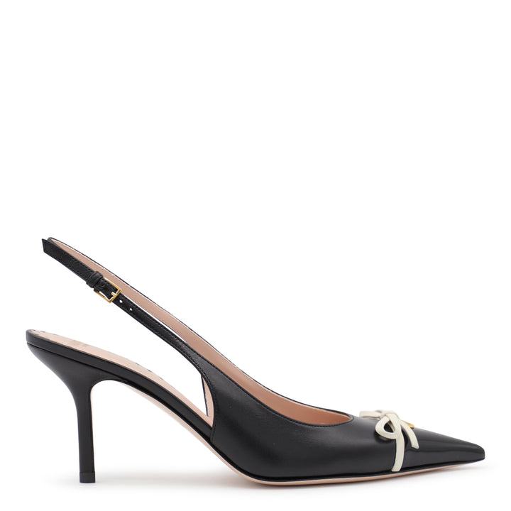 Valentino Garavani With Heel - NERO/IVORY | 52560b5c04c53753e6cd45daaa2e6e5208c59501