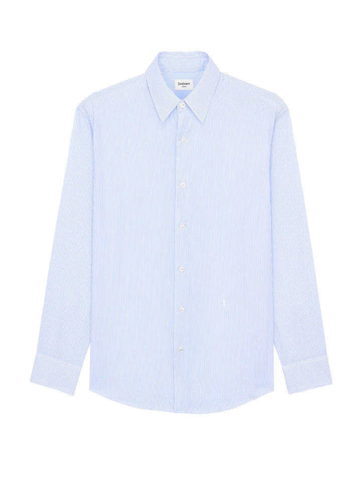Saint Laurent Shirts - CRAIE/BLEU | 9a3c1d9f311127e2637769d9925dc7b4dbf24e1d
