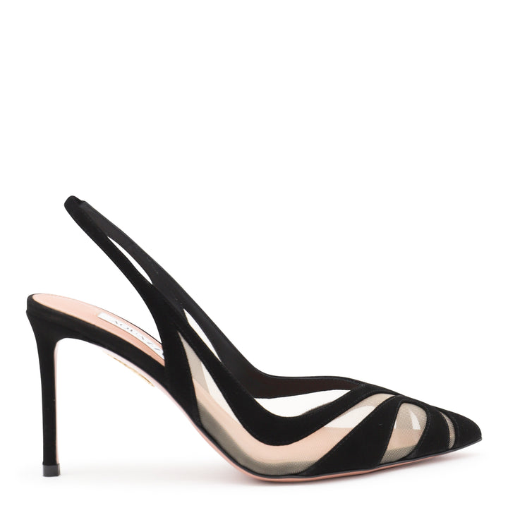 Aquazzura With Heel - Blacks and greys | 4ae4fc30f33573f643ca6109525fcf6583dde178
