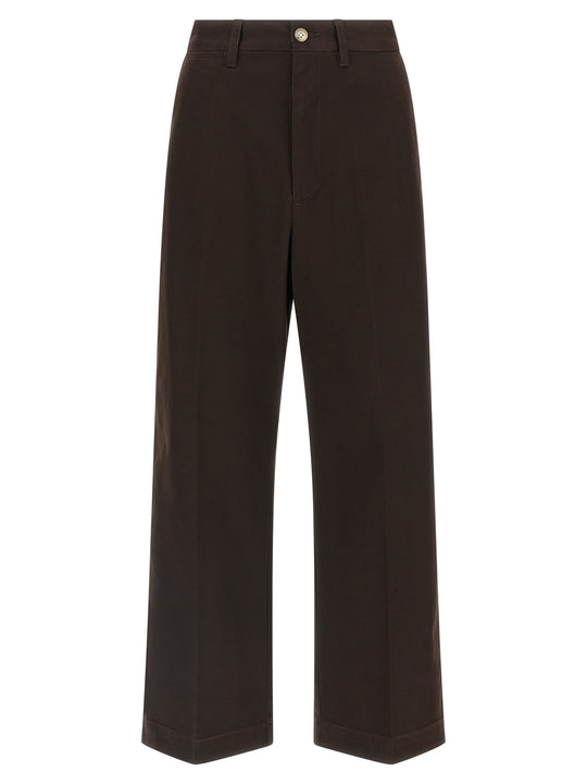Chinos Pantaloni Marrone