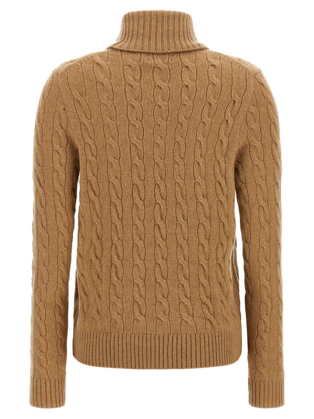 Polo Ralph Lauren Braided Turtleneck Sweater Maglioni - Beige | 5051c614e5e801ffd25dbcbb7f7f8df53298a102