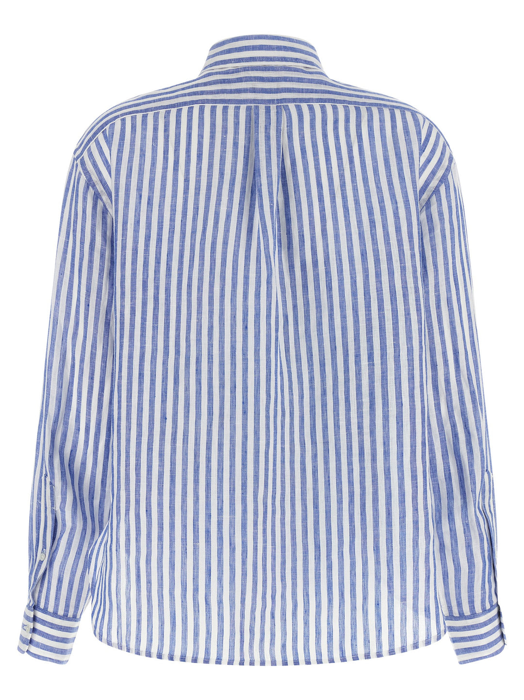 Polo Ralph Lauren Striped Linen Shirt Camicie - Celeste | 6bc08ace10a5aa692a2108857047ed72904b214d
