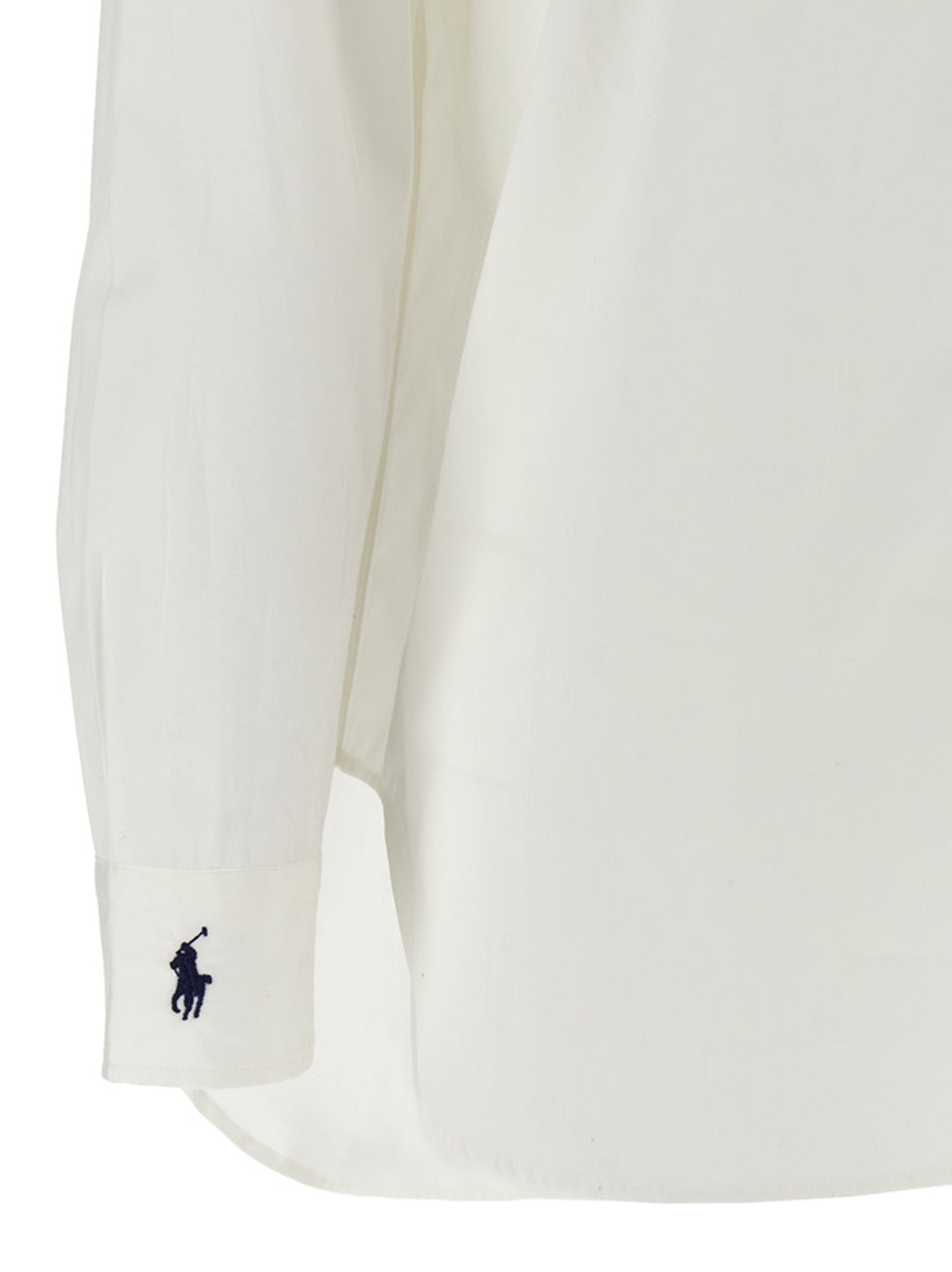 Polo Ralph Lauren Embroidered Cuffs Shirt Camicie - Bianco | 78e9396b4731557bea6cc00af806f262cd7194b6